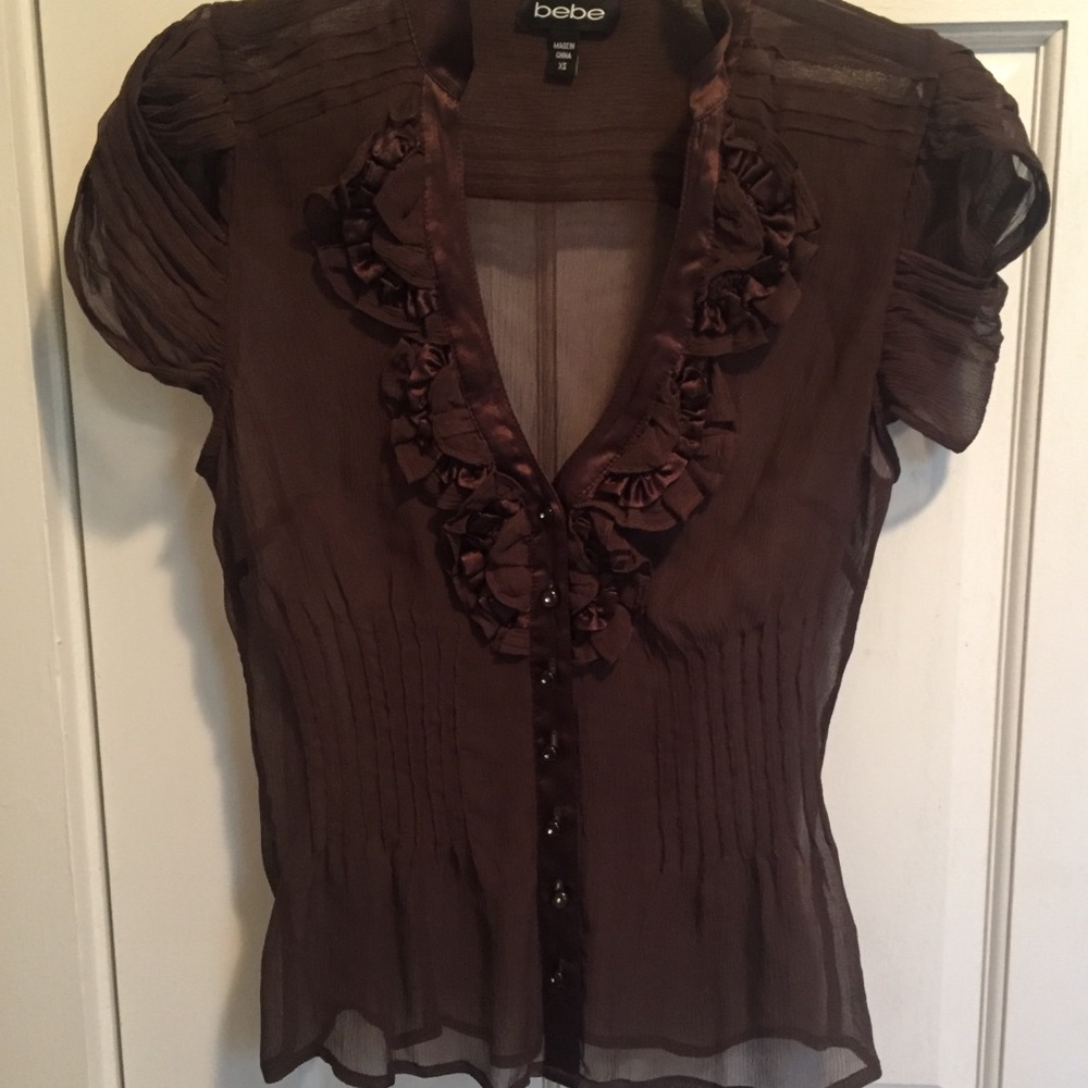 Set of TWO Bebe blouses 🦋